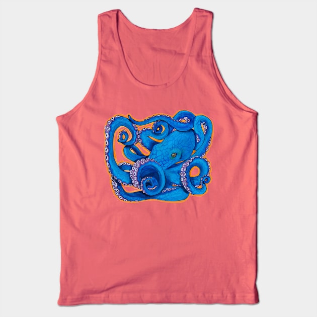 Octopus Tank Top by colleendavis72